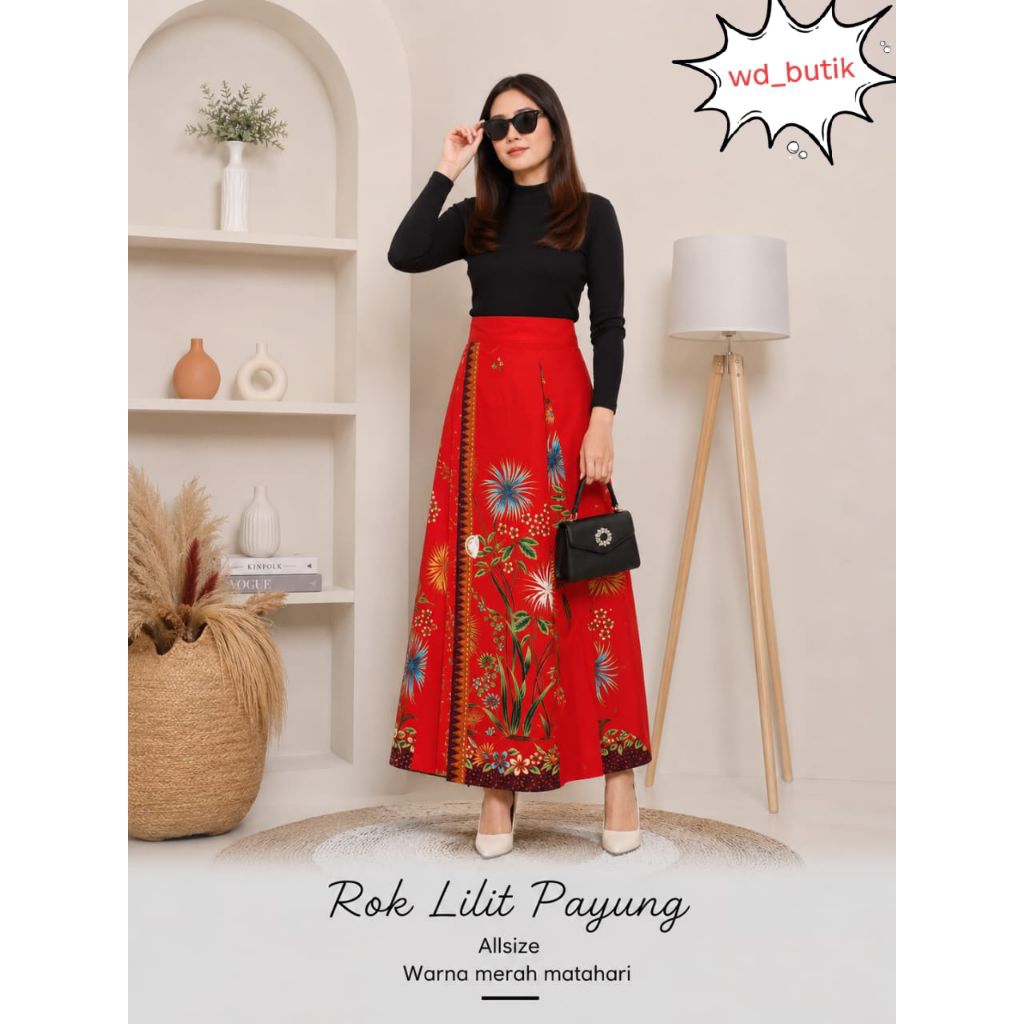 Rok Batik Umbrella - Rok Lilit Payung