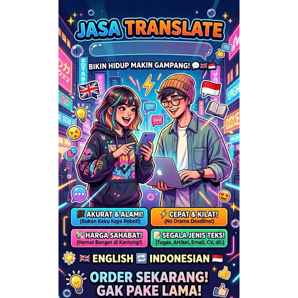 jasa translate bahasa indo-inggris/indo-inggris profesional
