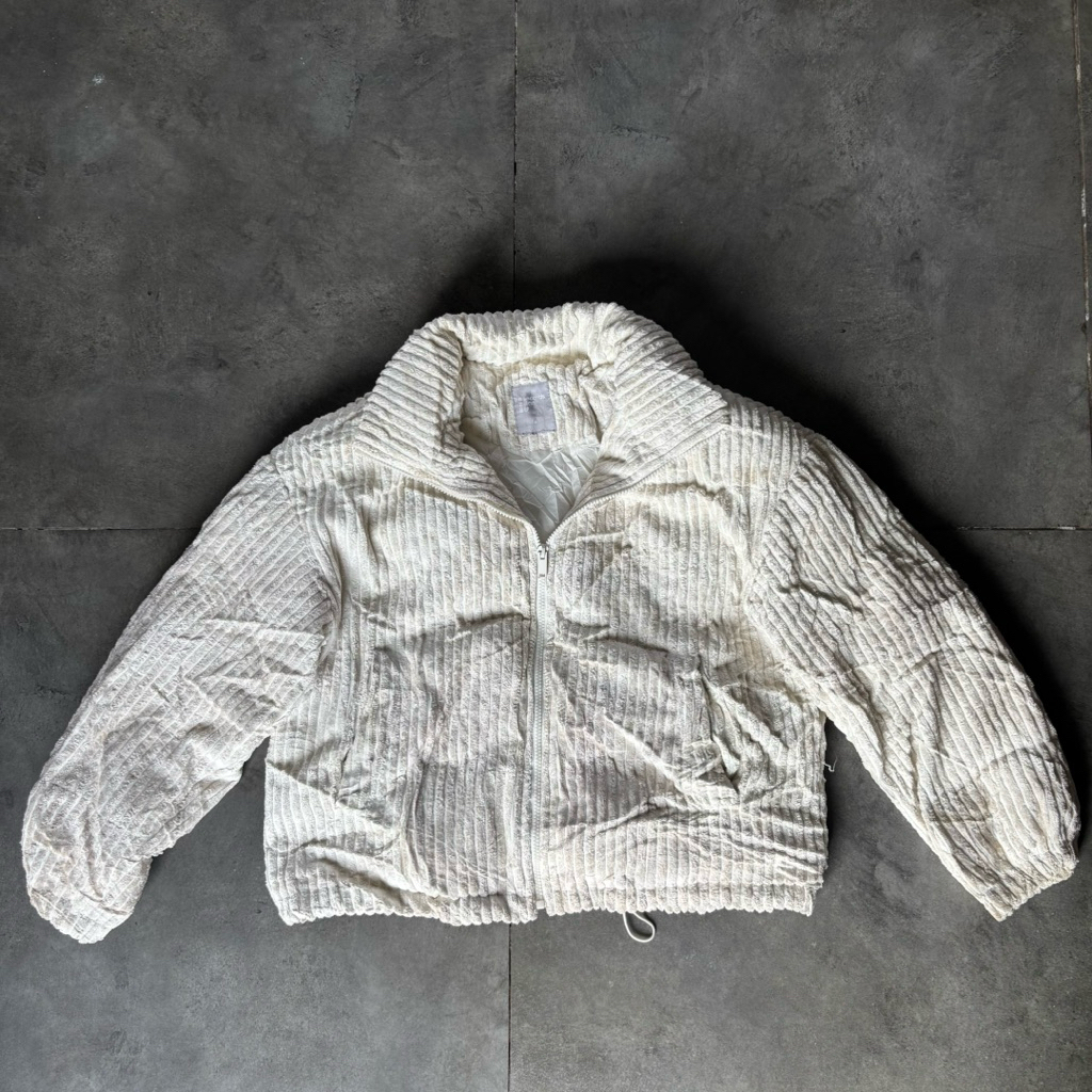 8 Second Puffer Boxy Cropped Jacket Unisex