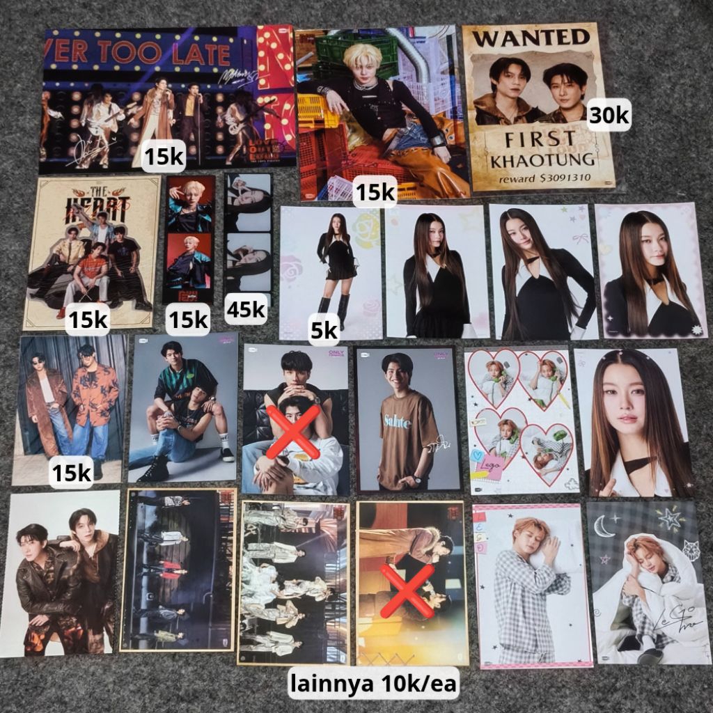 [WAJIB CO BUNGKUS] GMMTV postcard sugoi have a good dream lykn lego grup photo strip only friends se