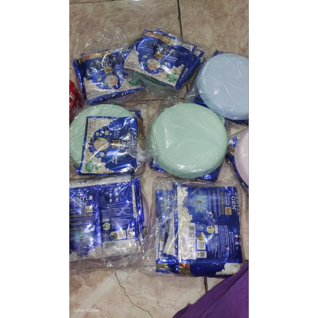 sabun gentle gen renceng gratis piring