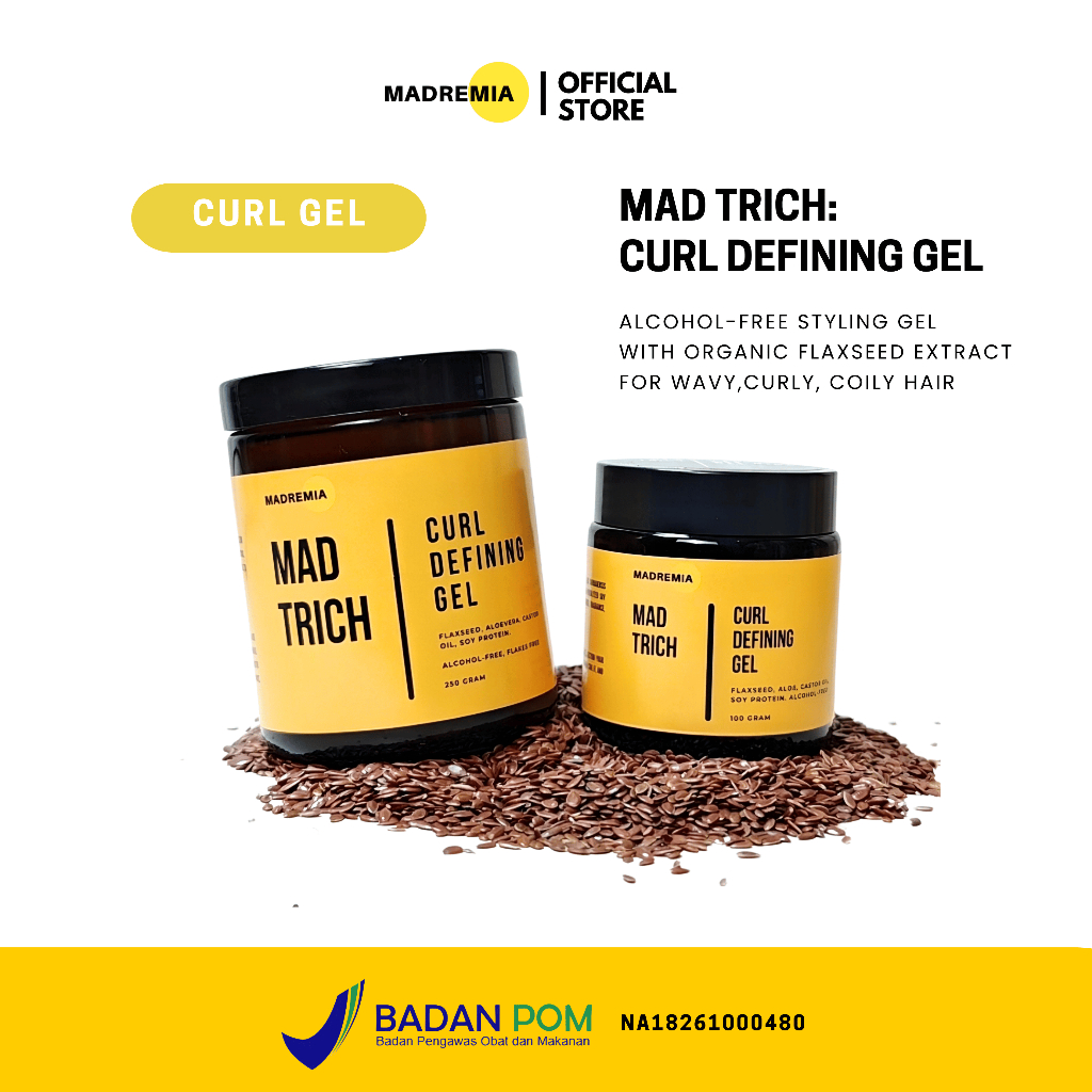 Madremia Mad Trich: Curl Defining Gel (Alcohol Free)