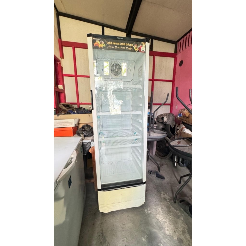 Preloved Showcase Merk Polytron 4 rak 220 L