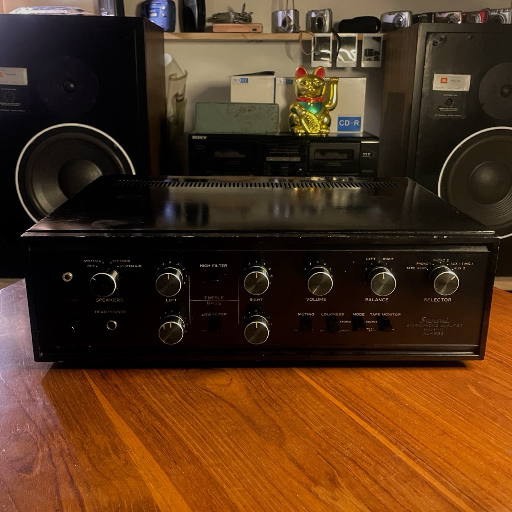 AMPLIFIER SANSUI AU-555 (PRELOVED)