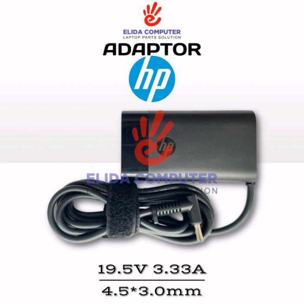 Adaptor Charger Laptop HP 14-ep0019tu 14-ep0088tu 14-ep0089tu 14-ep0022tu 19.5V 3.33A 65W OVAL