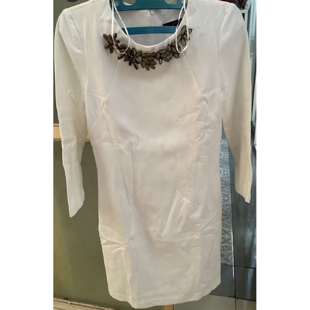dress Zara ori store beli langsung di butik nya