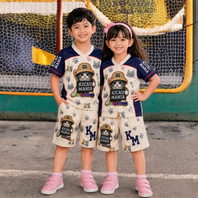 Setelan Baju Anak DryFit Milano