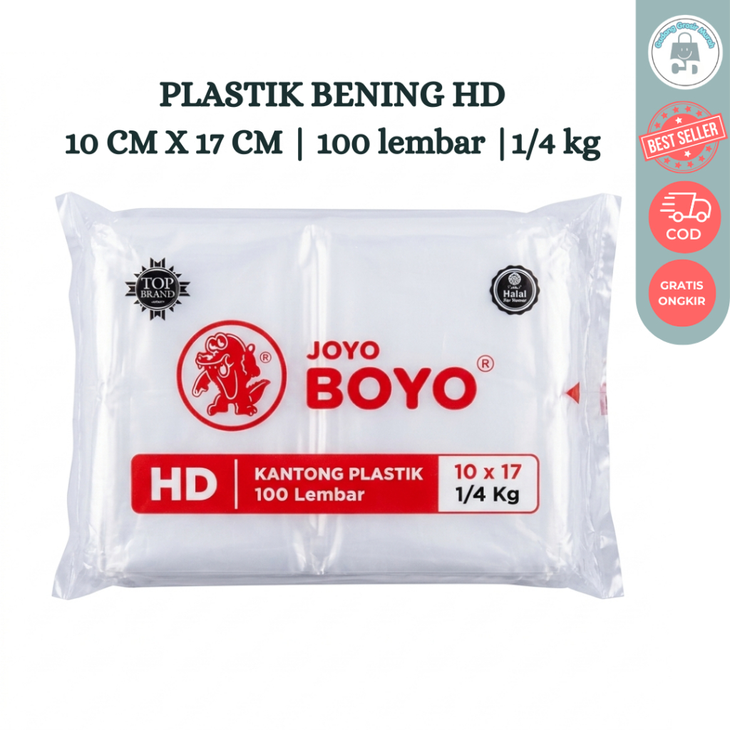 KANTONG PLASTIK BENING HD JOYO BOYO 1/4KG PLASTIK MAKAN PLASTIK ES PLASTIK KUAH