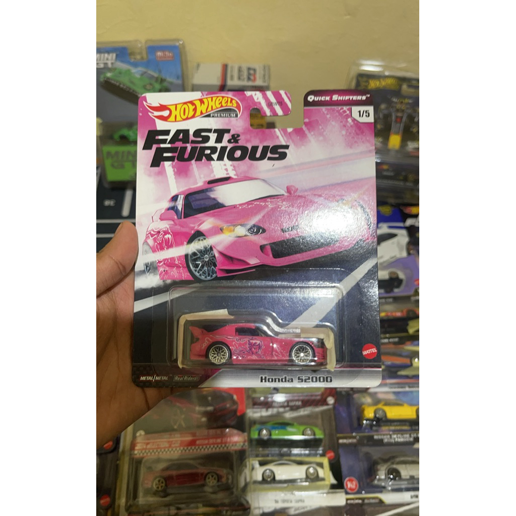 HOT WHEELS HONDA S2000 PINK PREMIUM
