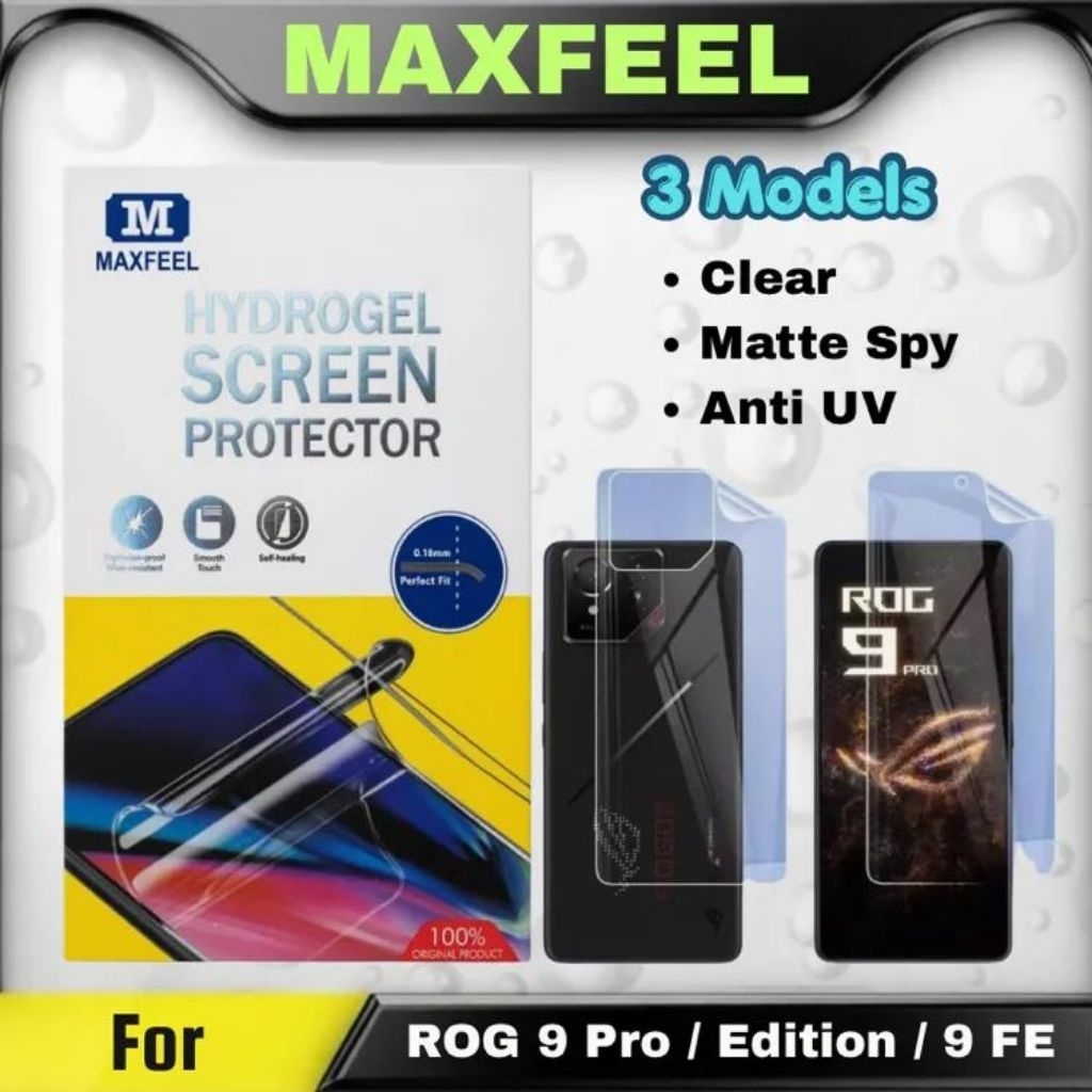 MAXFEEL Hydrogel ROG 9 Pro , Edition ,  ROG 9 FE