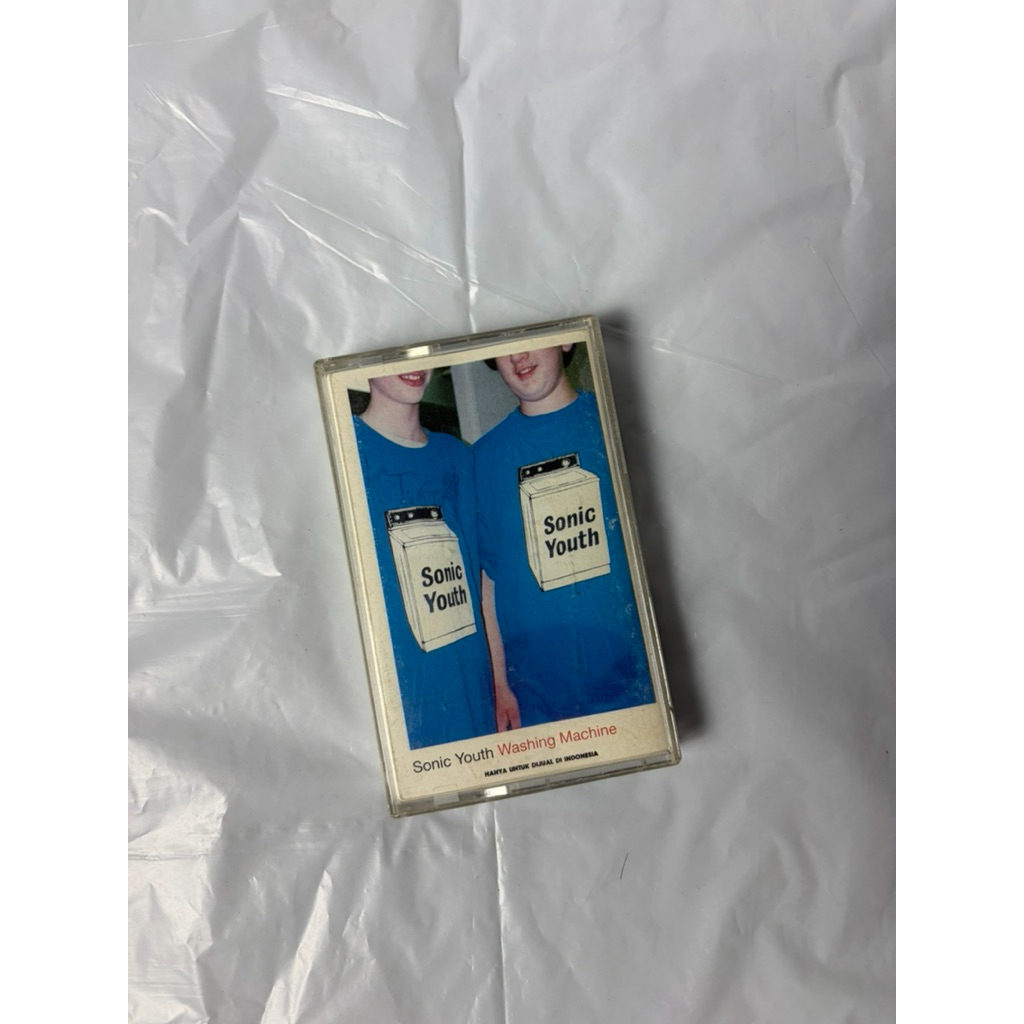 Kaset Pita Sonic Youth Washing Machine Original Geffen MCA Indonesia Cassette Tape Alternative Rock 