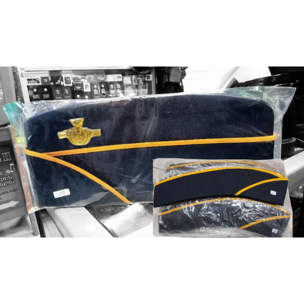 topi mut TARUNA PELAYARAN +pin mut