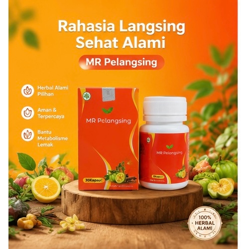PELANGSING MR ORIGINAL(BPOM)/pelangsing viral/pelangsing original /pelangsing ampuh