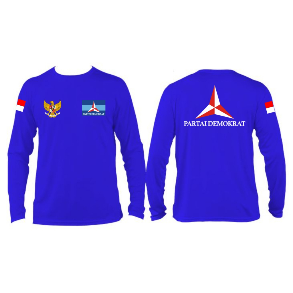 Kaos Distro Tshirt Partai Demokrat // Kaos Partai Demokrat // Kaos Demokrat Original