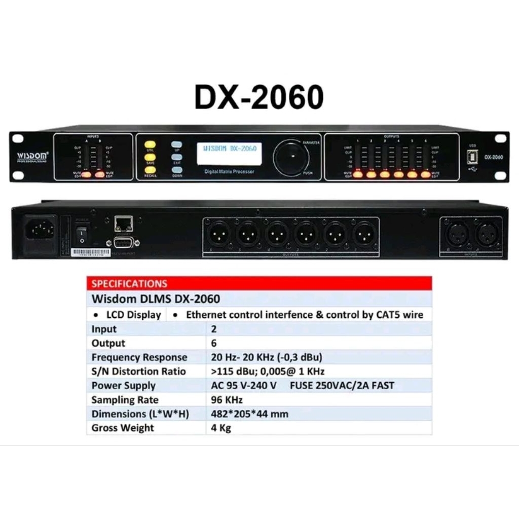 Dlms wisdom dx-2060 original