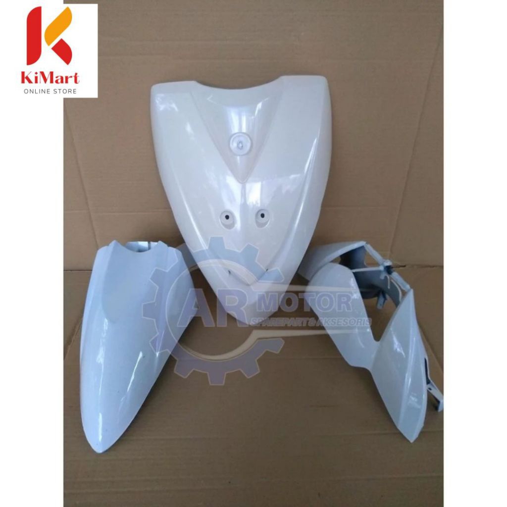 PAKETAN BODY DEPAN MIO J PUTIH