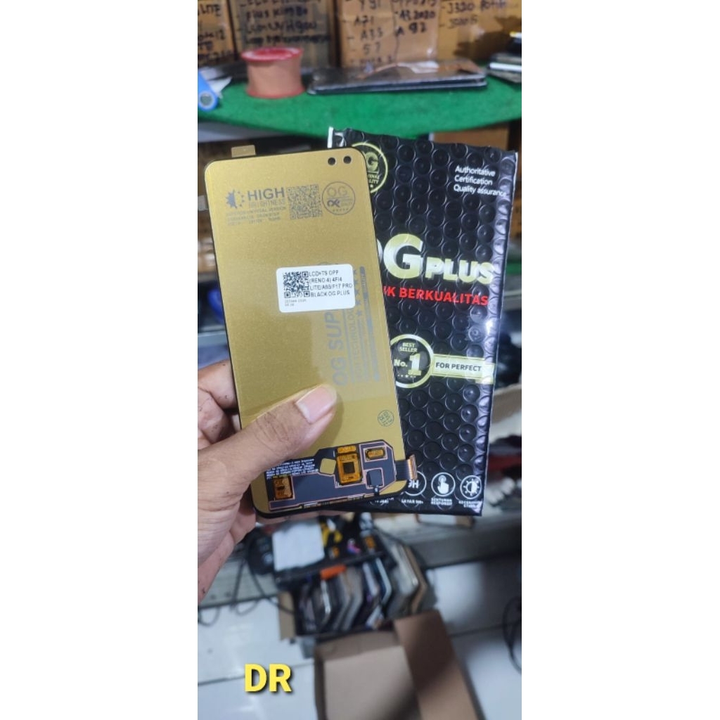 Lcd oppo reno 4f / lcd oppo reno 4 oncell ( oled dua fingerprint off )