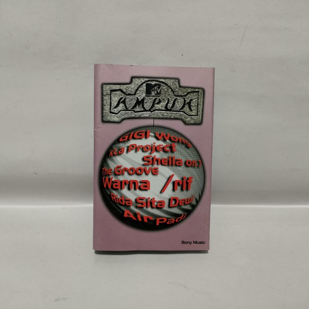 Kaset Pita MTV Ampuh - Gigi Warna VA