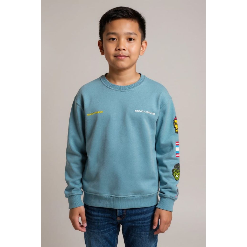 PL Sweater anak cowo - M231 KIDS (MARVEL)