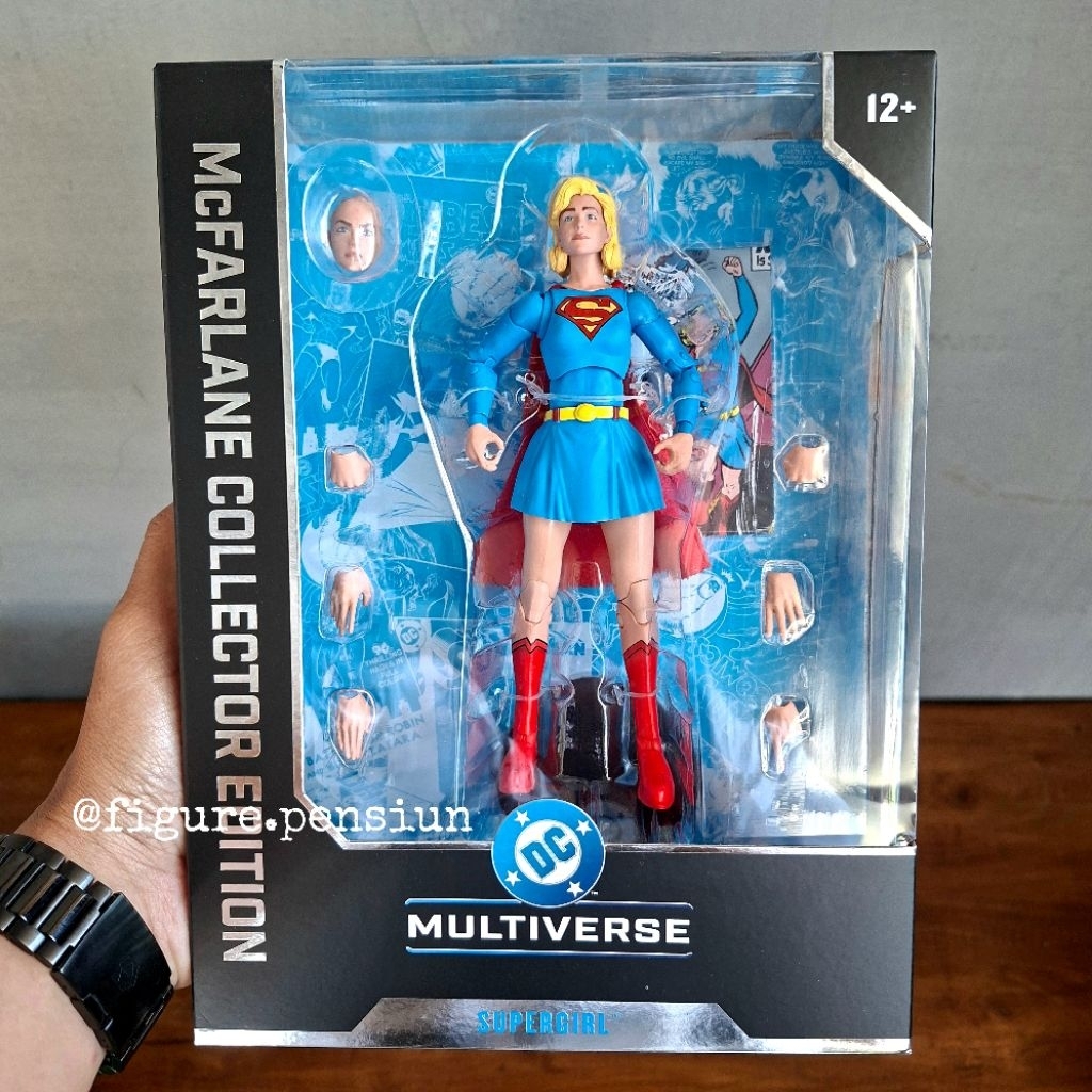 SUPERGIRL MCFARLANE COLLECTOR EDITION ACTION COMICS SUPERMAN DC MULTIVERSE ACTION FIGURE