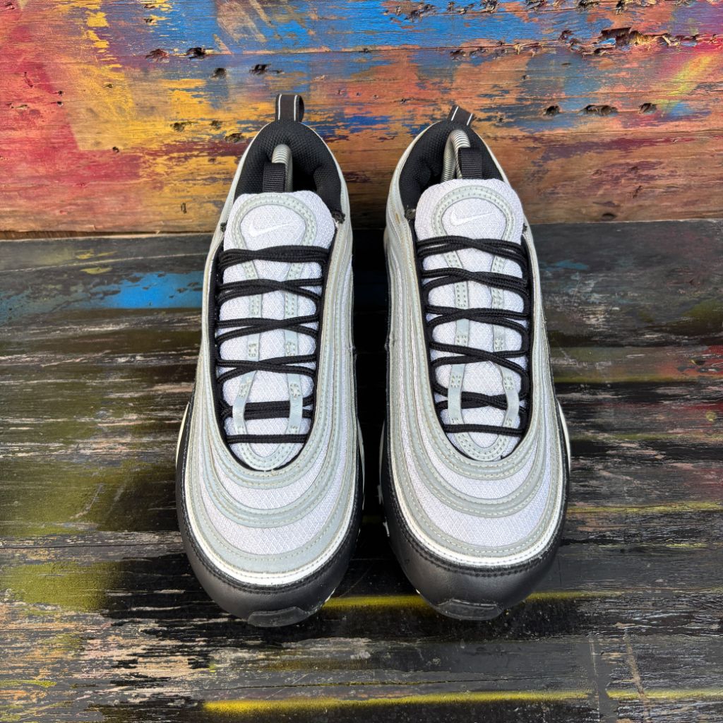 sepatu pria sneakers sepatu cowok NIKE air max 97 black metallic