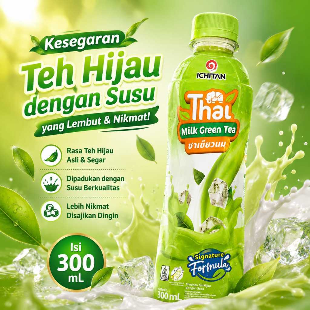 Ichitan Thai Milk Green Tea 310ml