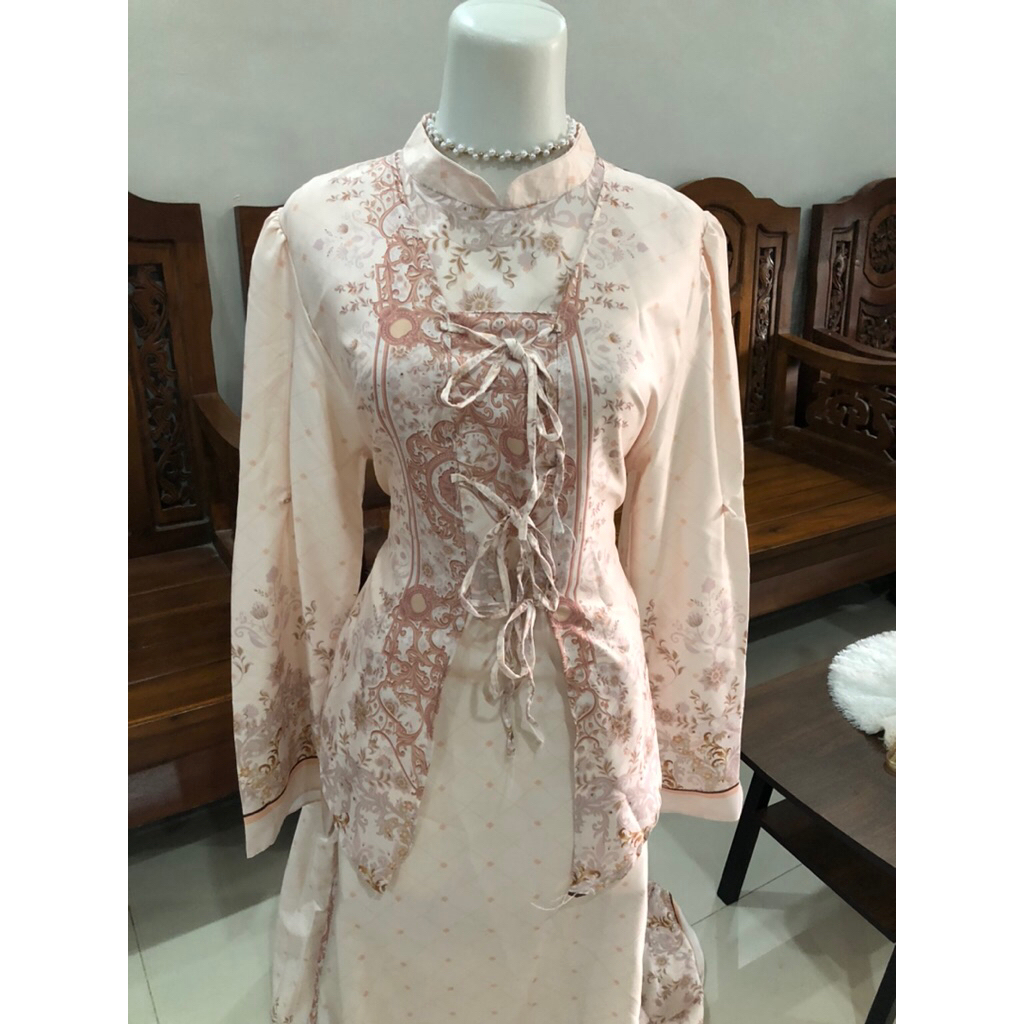 preloved gamis satin