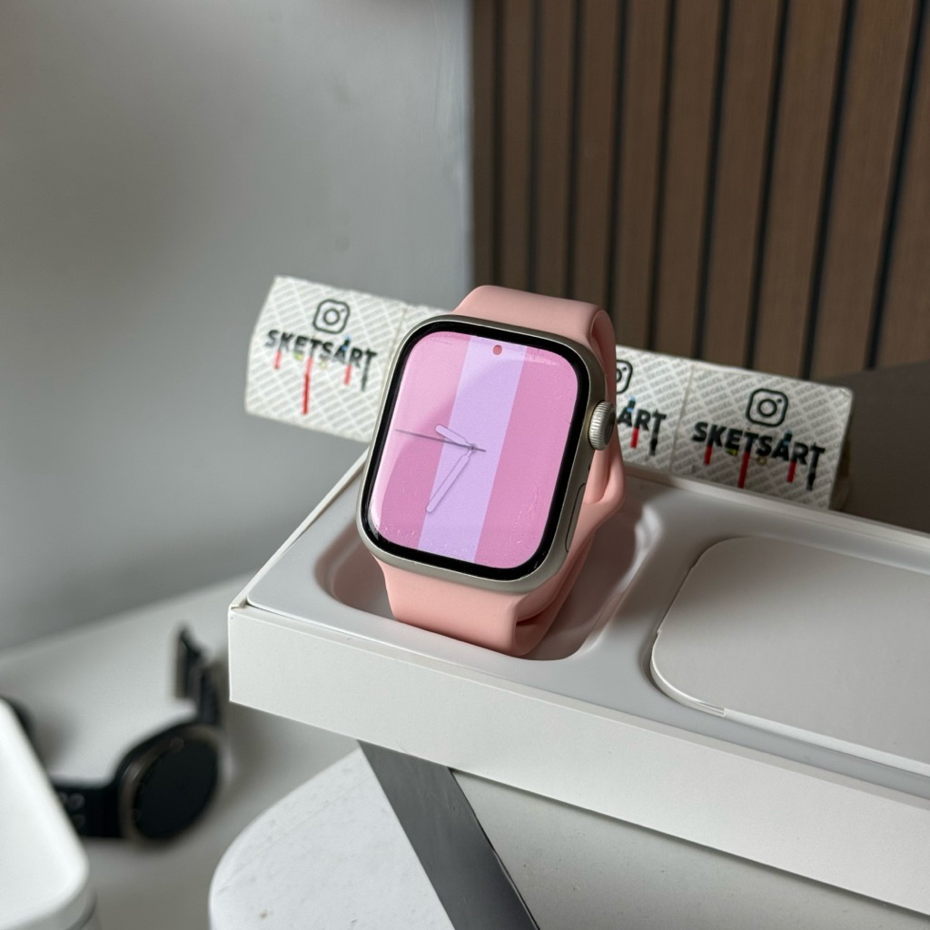 Apple Watch Series 7 41mm Starlight iwatch