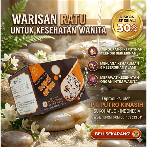 Sepet Arum Pembersih Daerah Kewanitaan Original 1 BOX isi 10 kotak