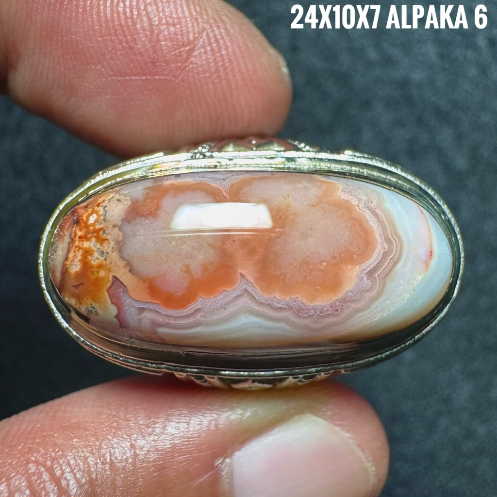 Cincin Batu Akik Natural Lafadz Allah (Asli Alam)