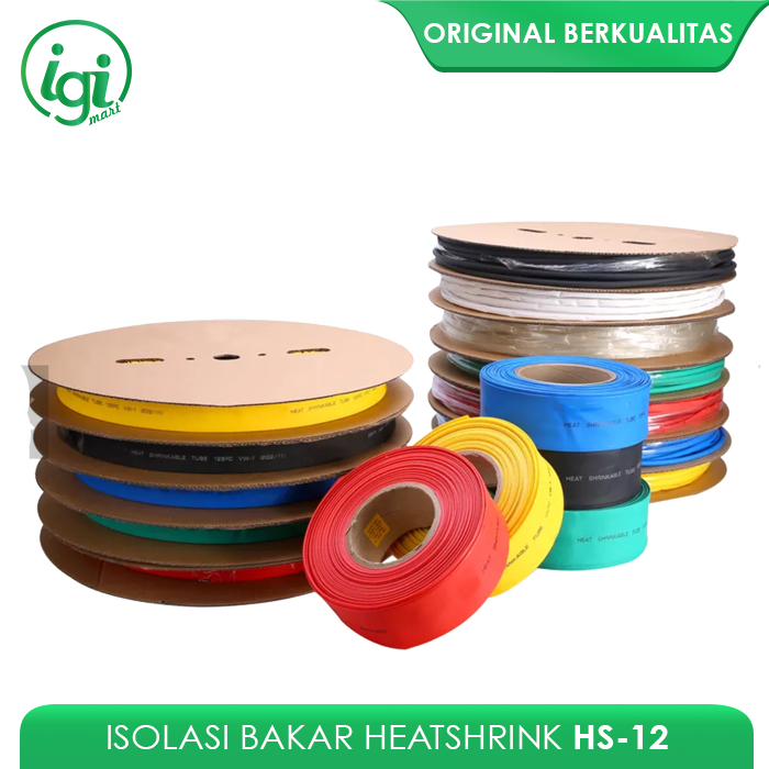 ISOLASI BAKAR PEMBUNGKUS KABEL BODY MOTOR HARGA PER CM