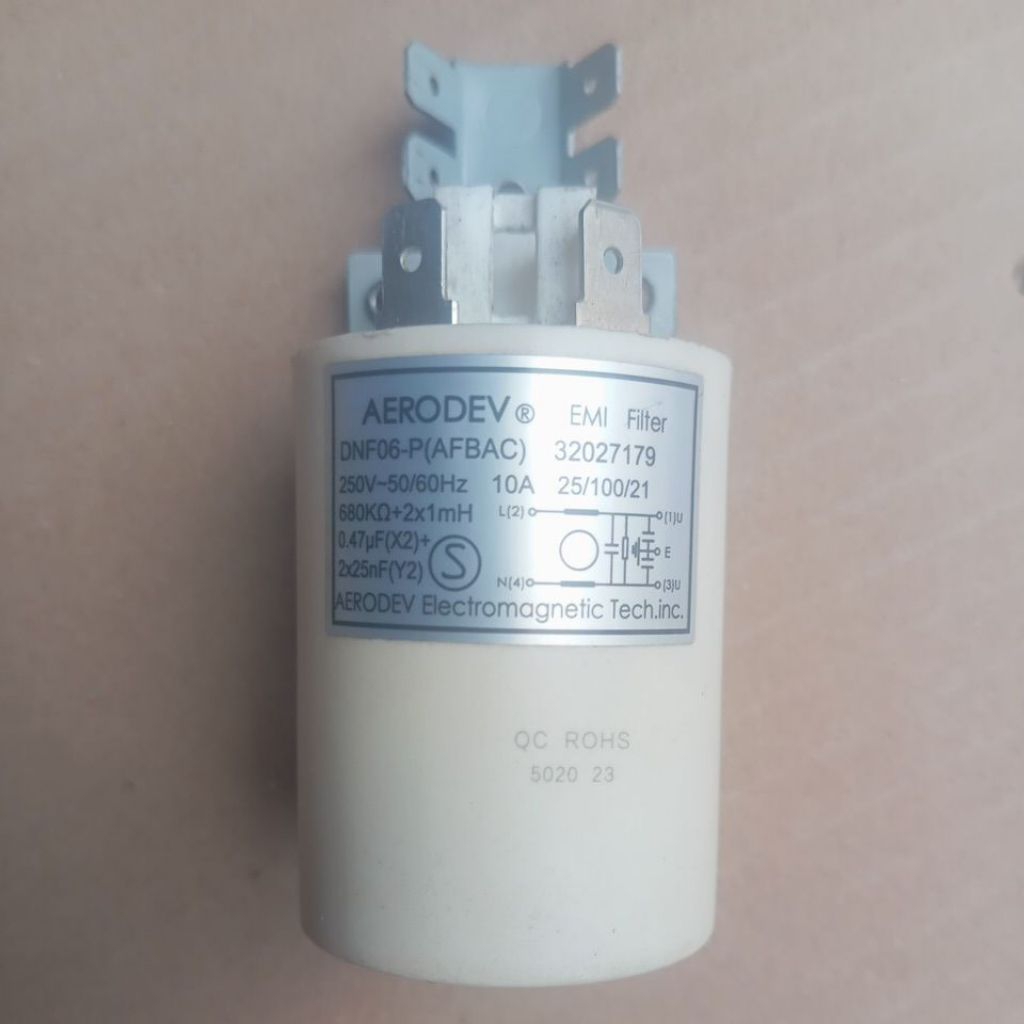 Emi Filter mesin cuci Sharp AEORODEV DNF06-P AFBAC