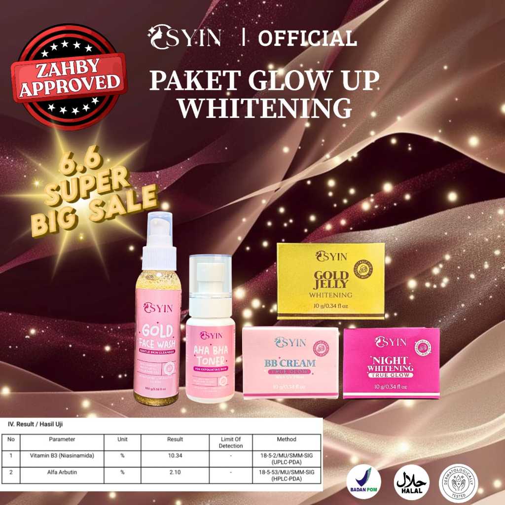 Paket GLOW UP Sedekah Osyin Glow