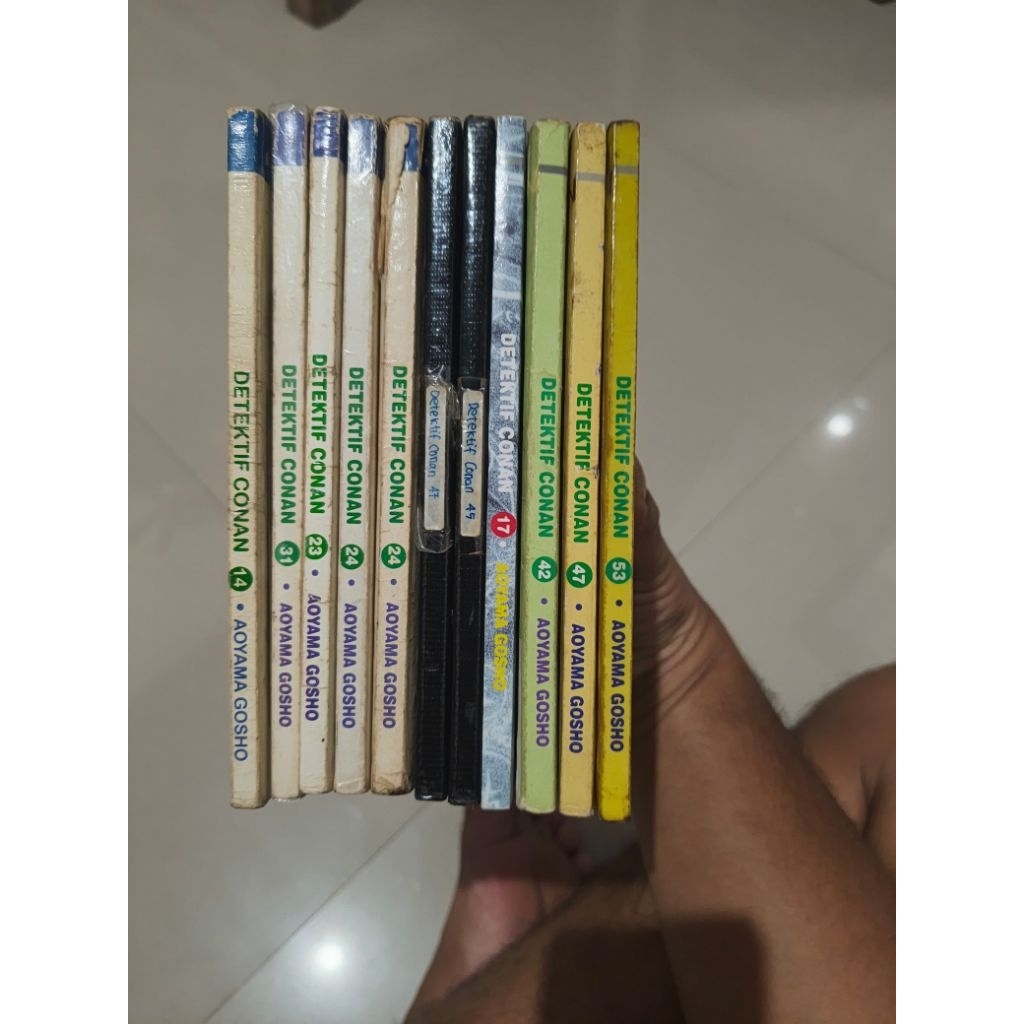 Komik Detektif Conan Preloved Set
