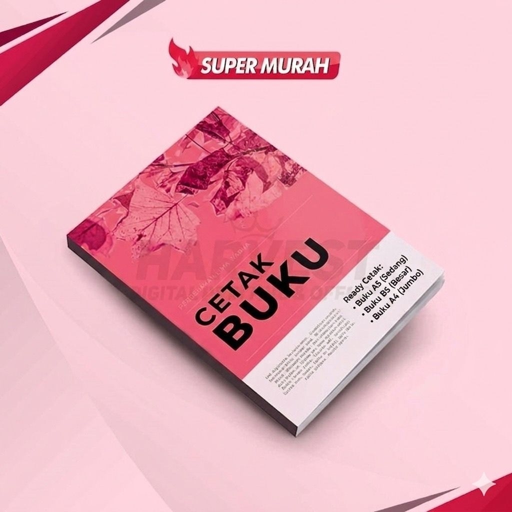 cetakan bookpaper bookpaper premium B5-A4 jumbo