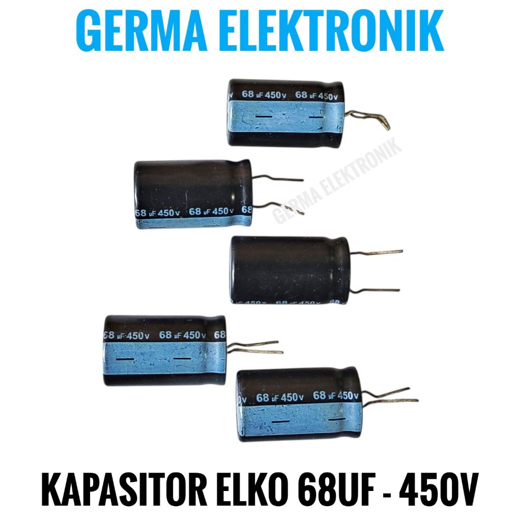 Kapasitor ELKO 68UF - 450V capasitor elco 450v - 68uf