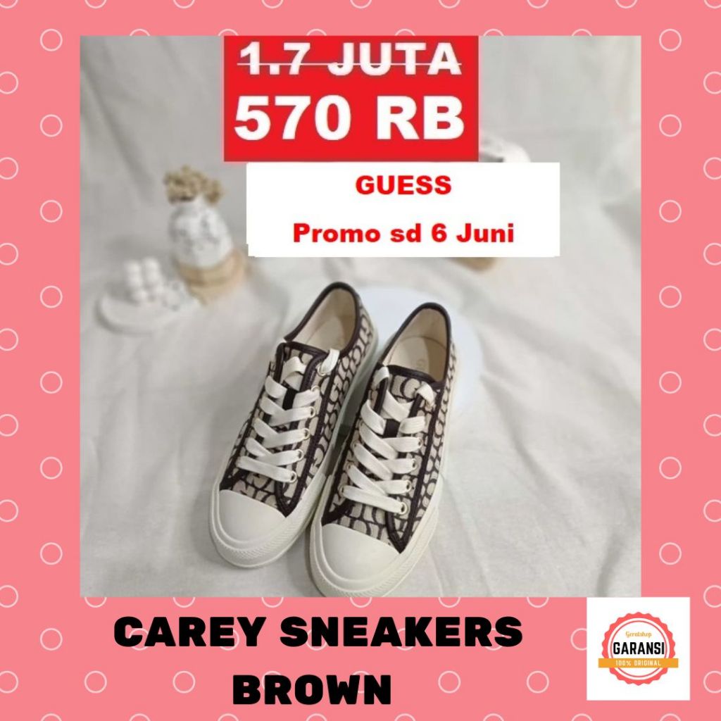 Sepatu wanita seri CAREY Guess 100% original store