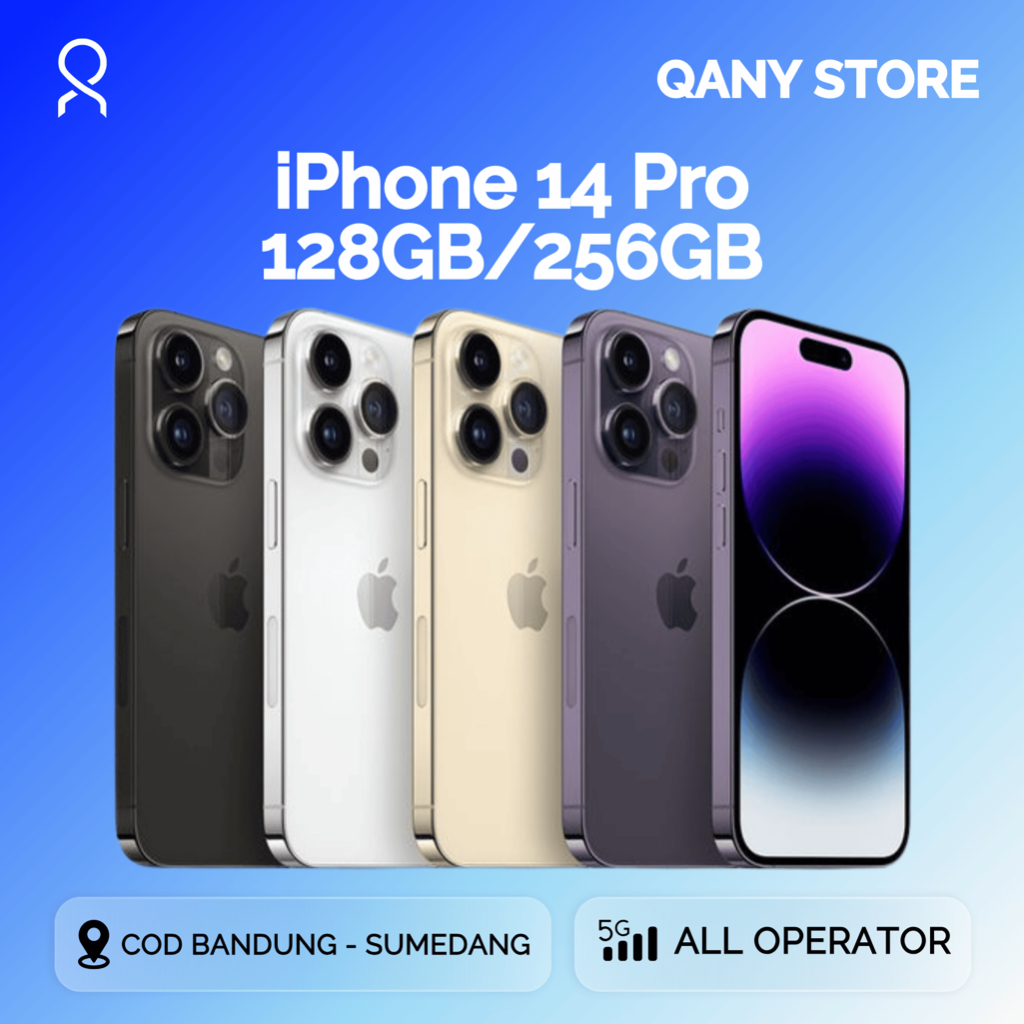 IP 14 PRO SECOND IBOX ORIGINAL MULUS FULLSET 128GB/256G