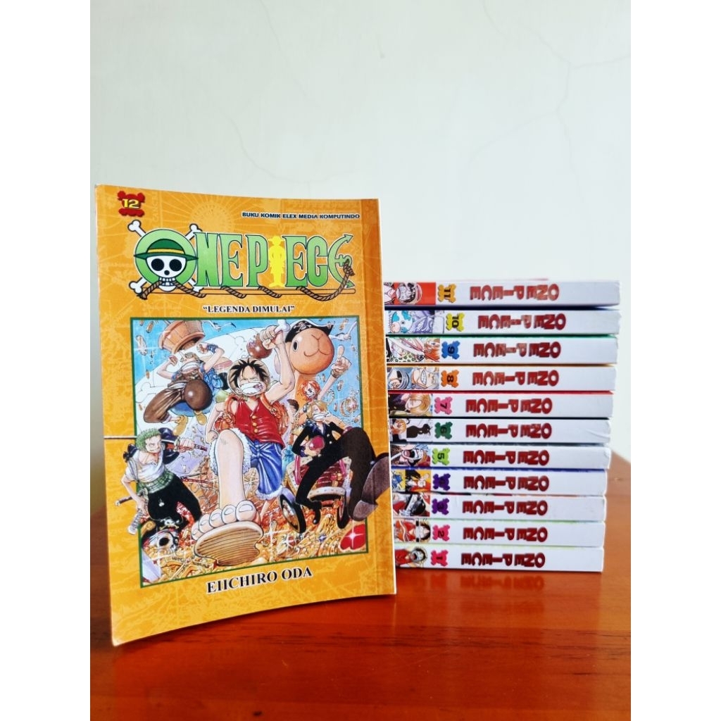 komik one piece set 1 -12 [Bookpaper]