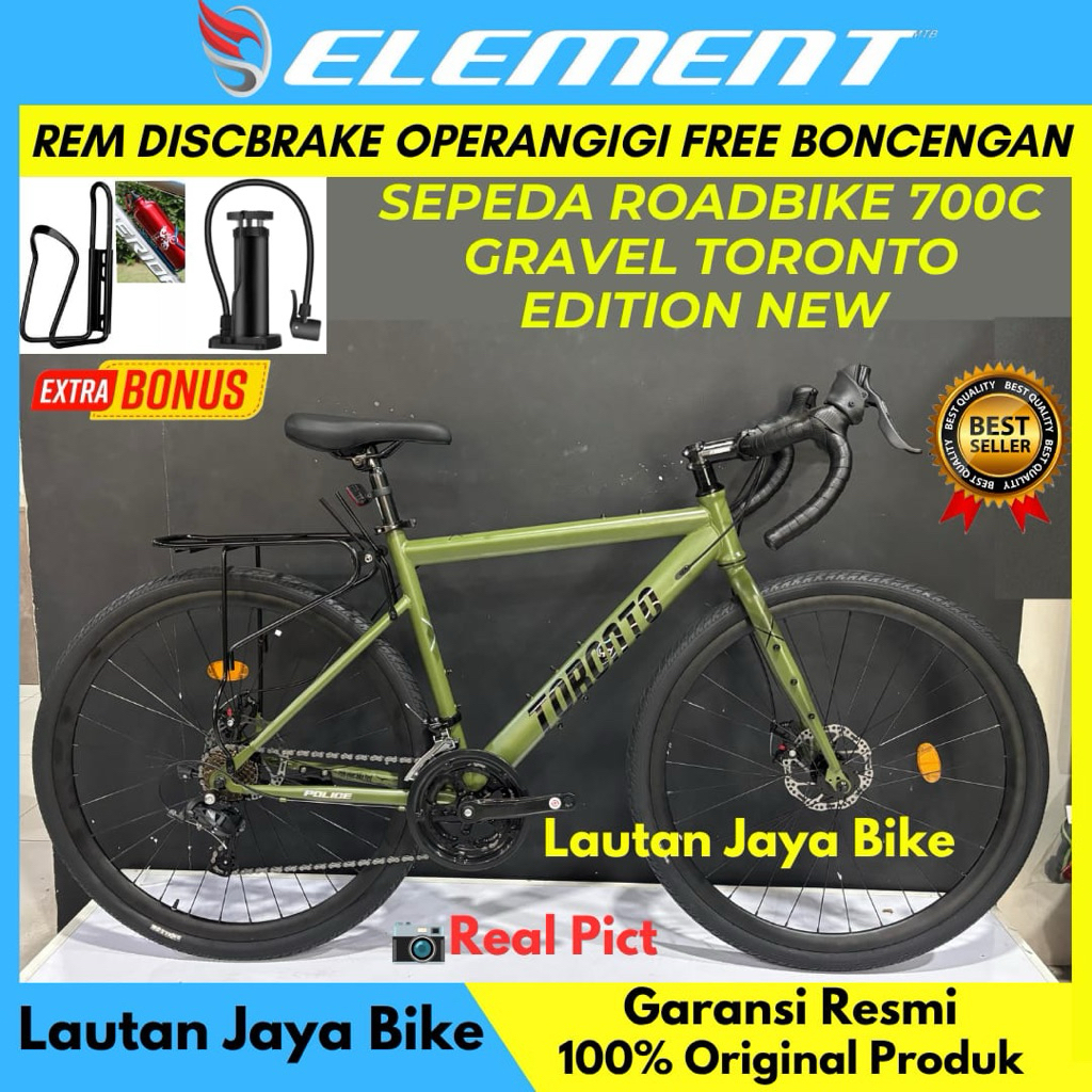 Sepeda Balap Gravel Roadbike POLICE TORONTO New