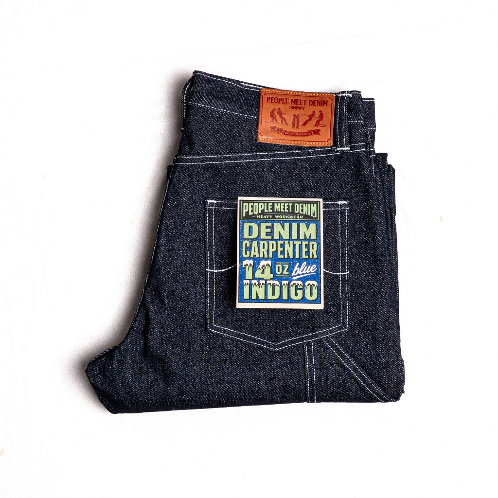 PMD DENIM CARPENTER Celana Jeans Carpenter Baggy Reguler Fit Denim Pria - DENIM CARPENTER - Reguler 