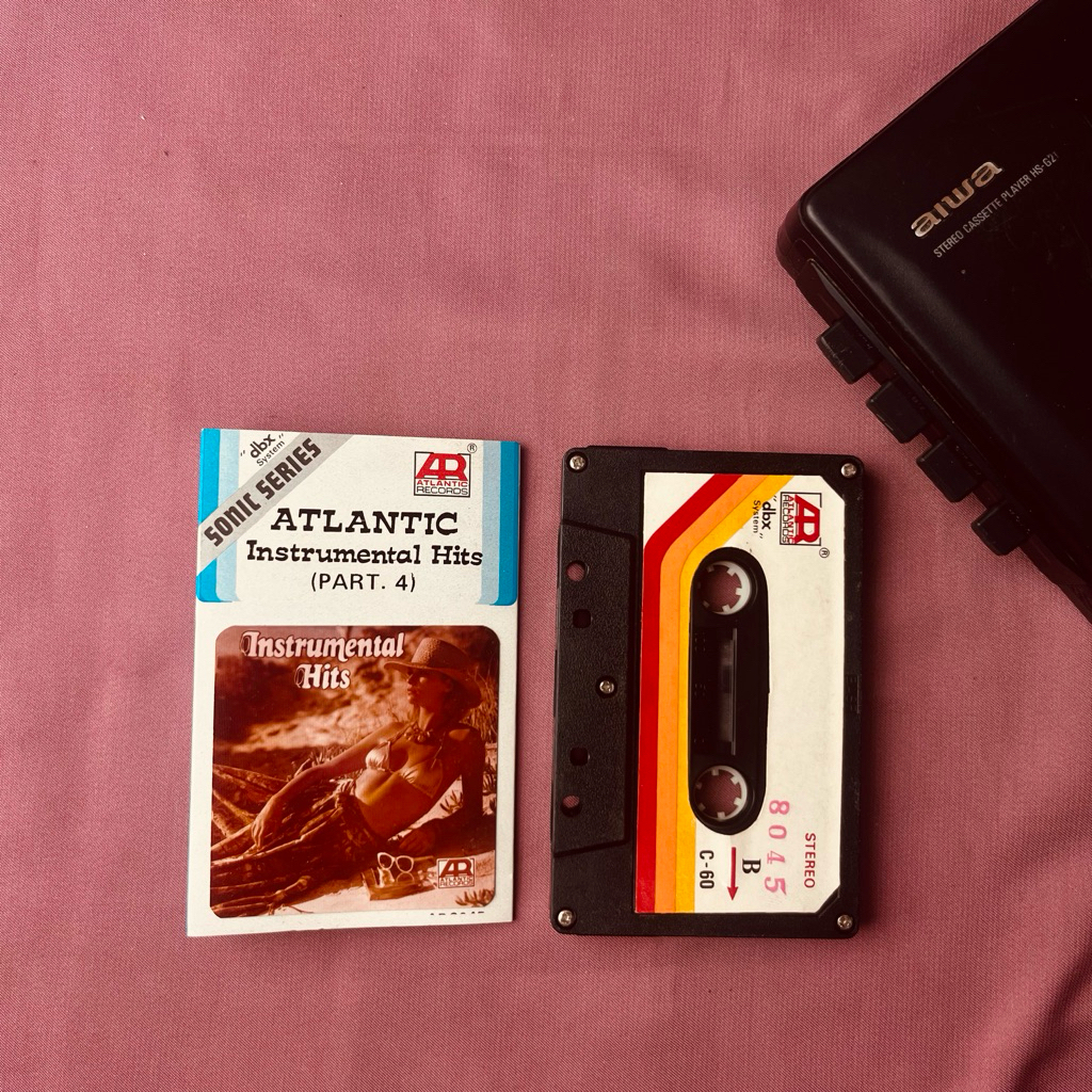Medan Kaset - Kaset Pita Atlantic Instrumental Hits Part 4 Original Instrumental