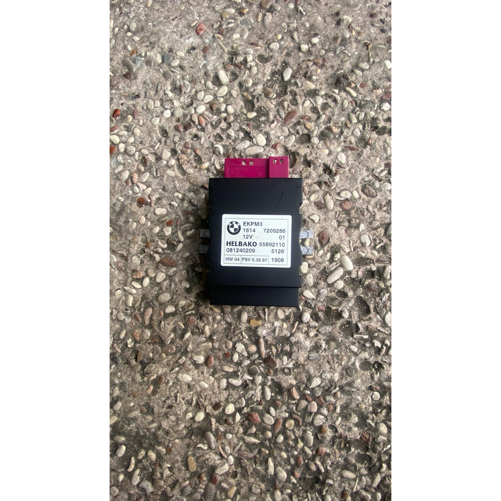 module EKPM3 fuel pump original BMW E60 E70 E90