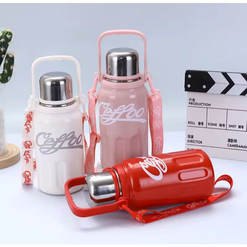 Tumbler/Termos Coca Cola 1000ML Stainless Steel Tenteng 139