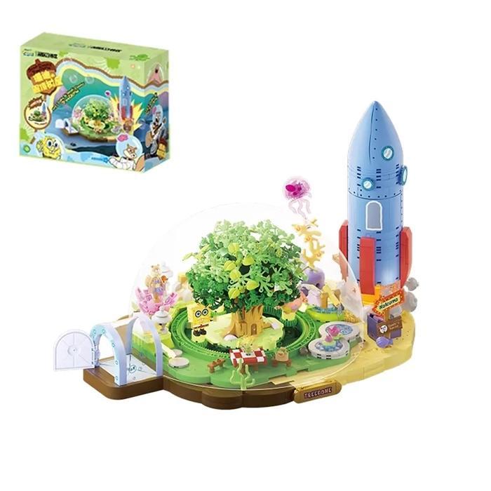 Brick AREA-X AB0088 Sandy Cheeks' TreeDome Balok Susun
