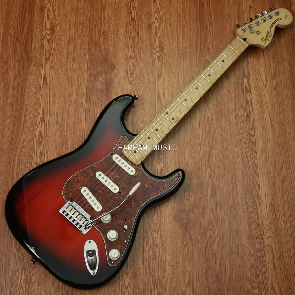 Squier Stratocaster Standard Series Antique Burst Maple FB