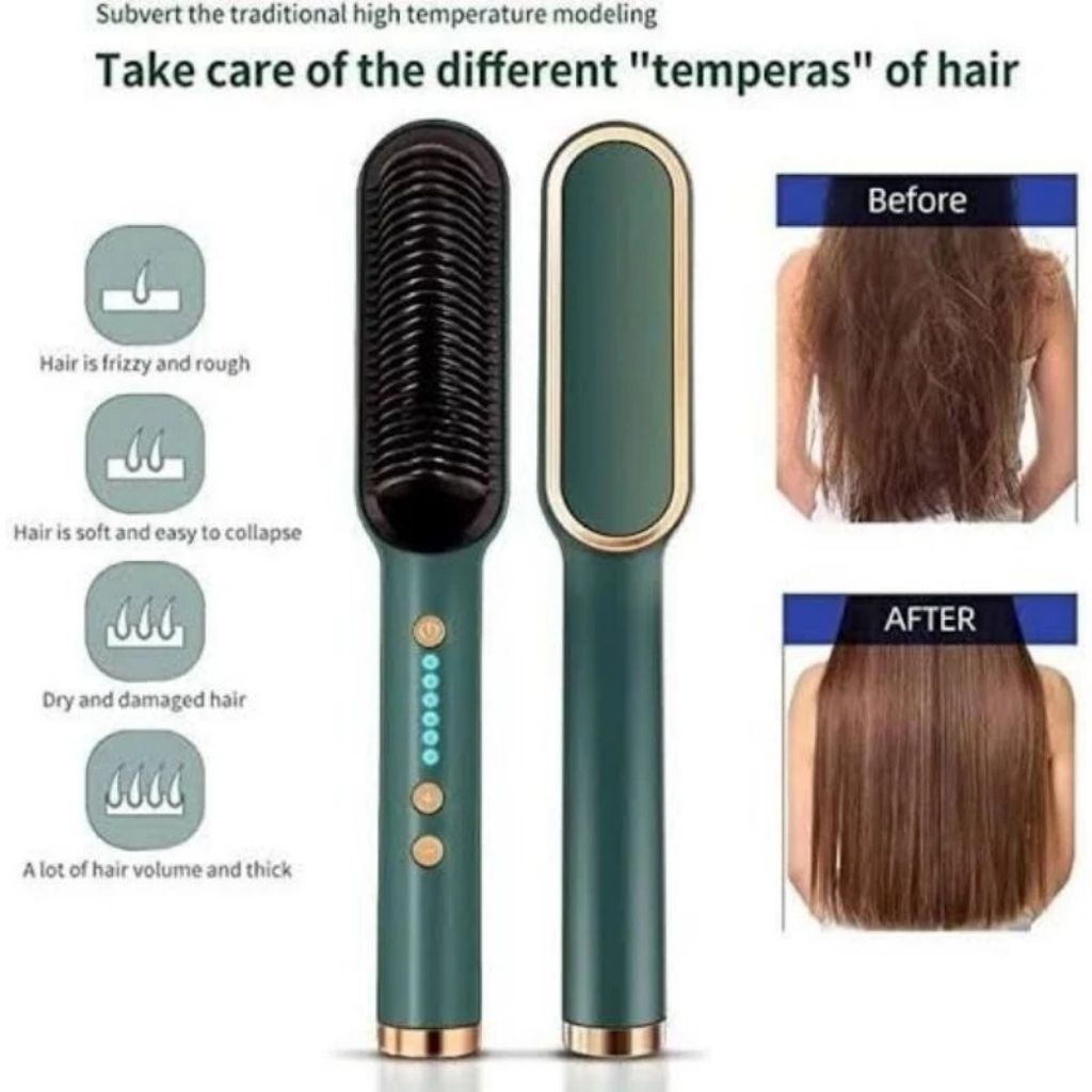 Catokan Ramindong Hair Straightener Comb Sisir Pelurus Rambut Kualitas Tinggi