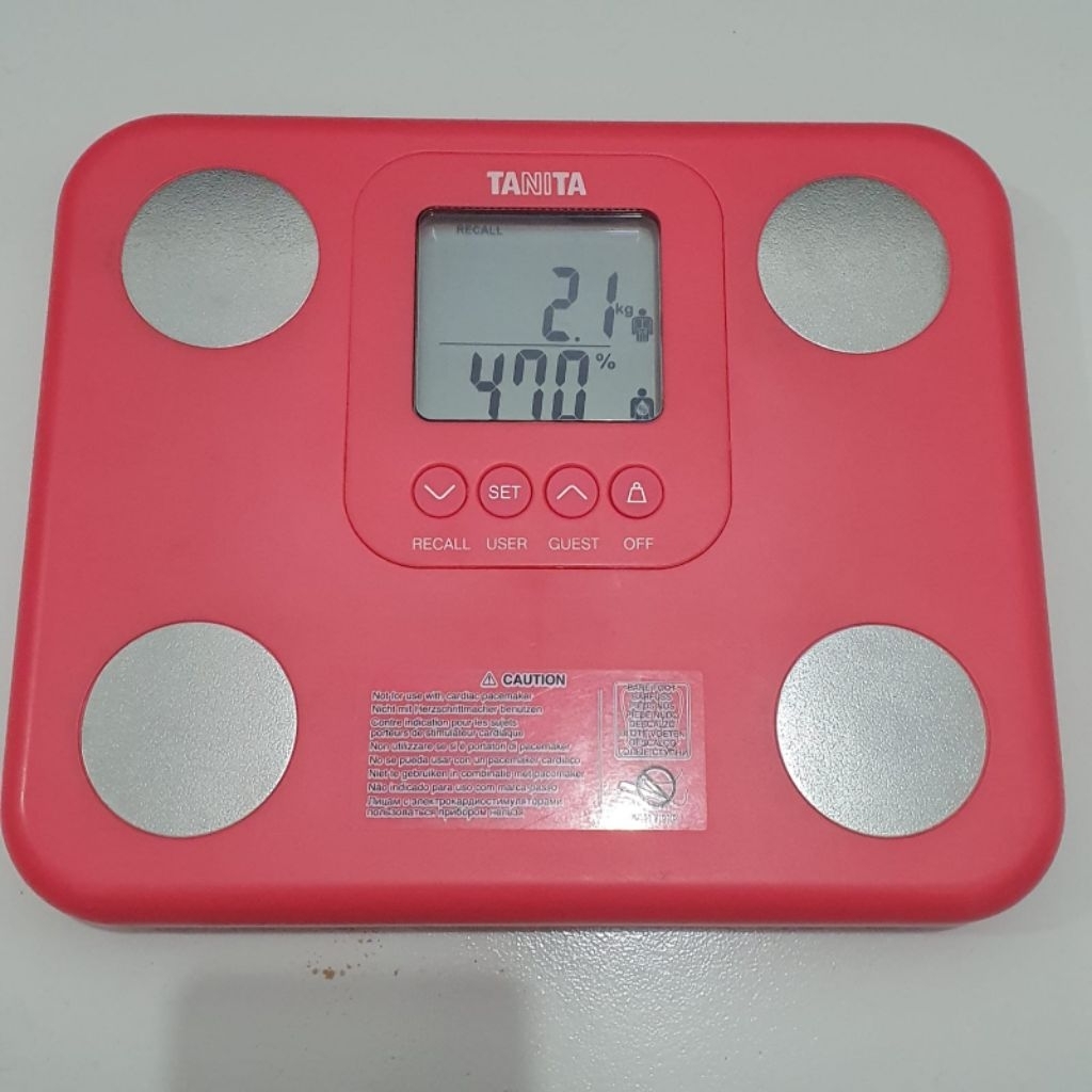 preloved timbangan tanita body composition
