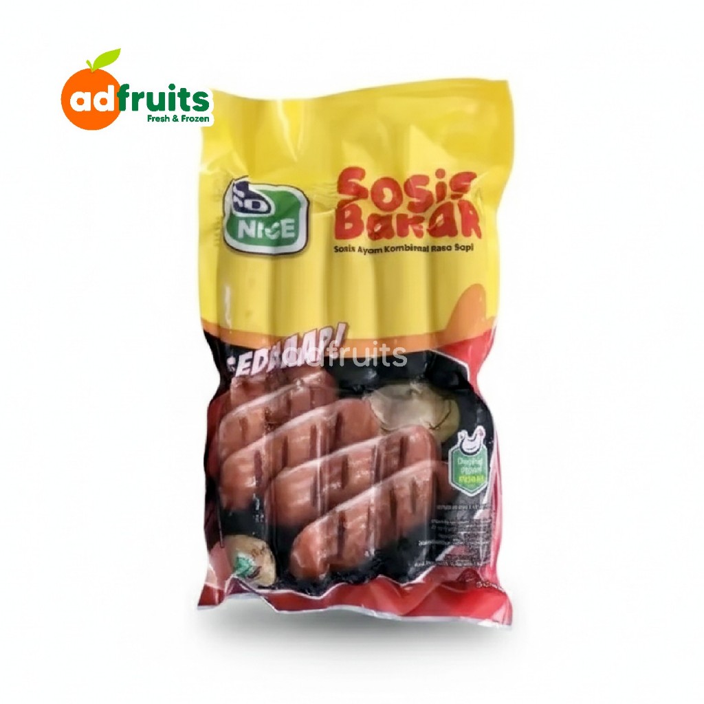 So Nice Sosis Bakar 500gr - Sosis Jumbo Premium Siap Bakar