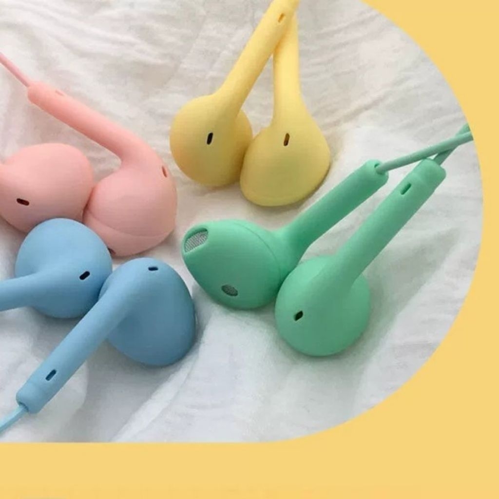 HANDSFREE HEADSET U19 MACARON PACKING PLASTIK